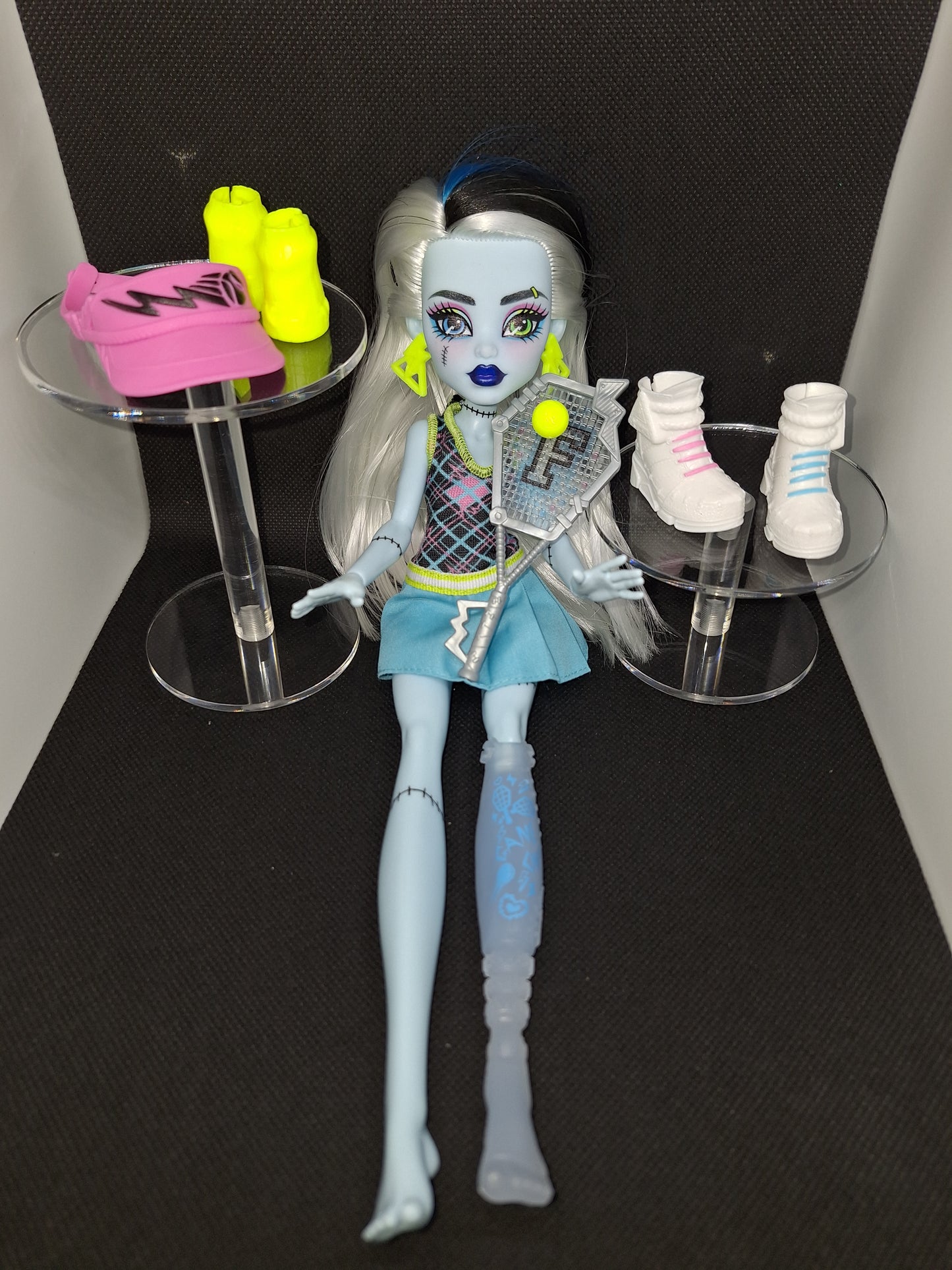 Monster High Frankie Stein Sports Doll ⚡🎾