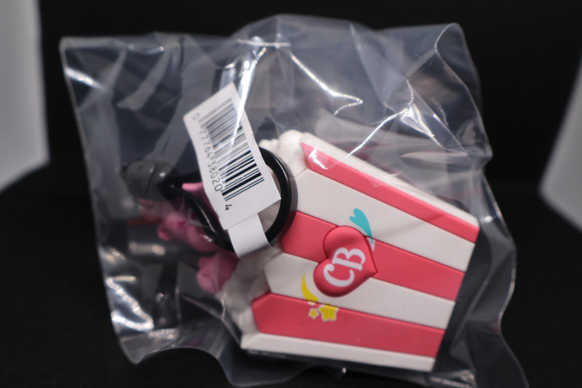 Care Bears Cheer Bear Popcorn Keychain β Unboxed - Treat Series 2