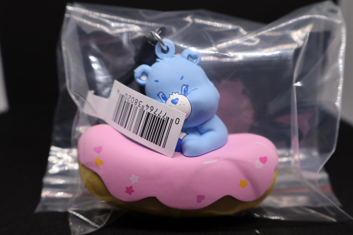 Care Bears Grumpy Bear Donut Keychain ā Unboxed - Treat Series 2