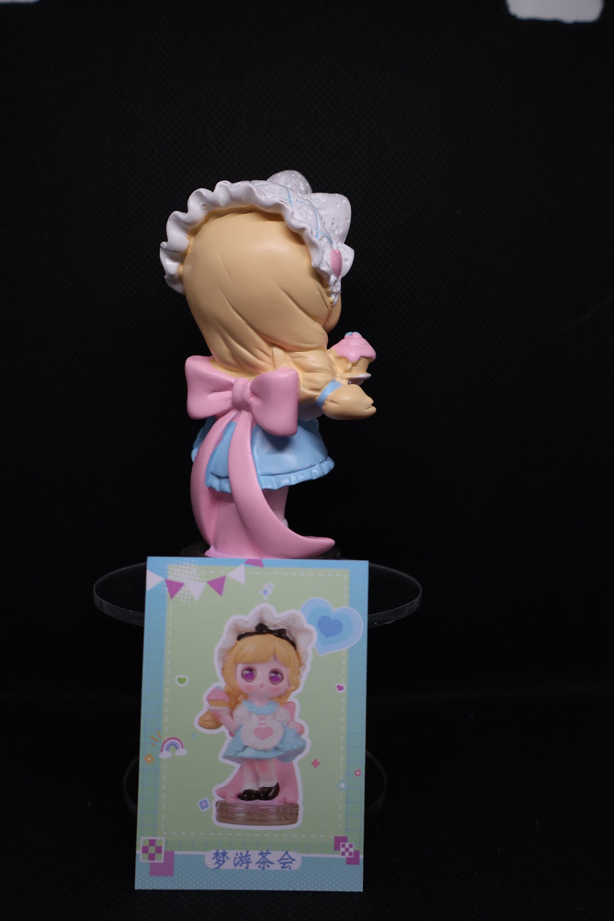 π©΅ Pastel Tea Party Girl Collectible Figure β Cupcake Accessory π§πβ¨