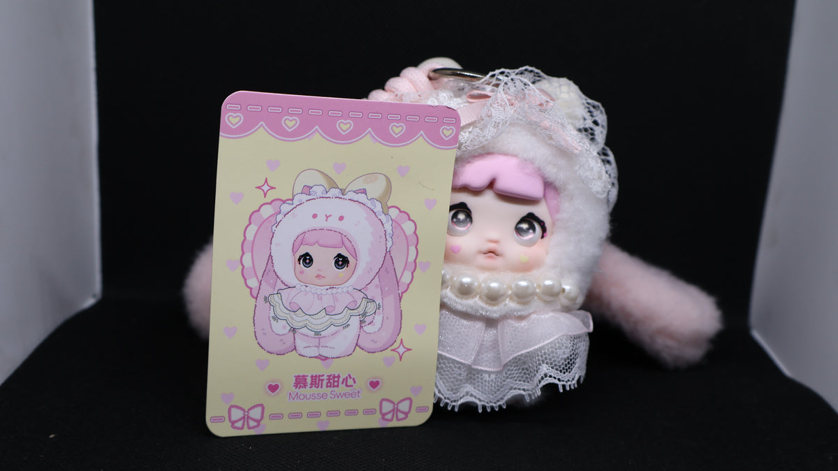 ππ° YOMI Mousse Sweet Bunny Plush Doll β Unboxed πβ¨