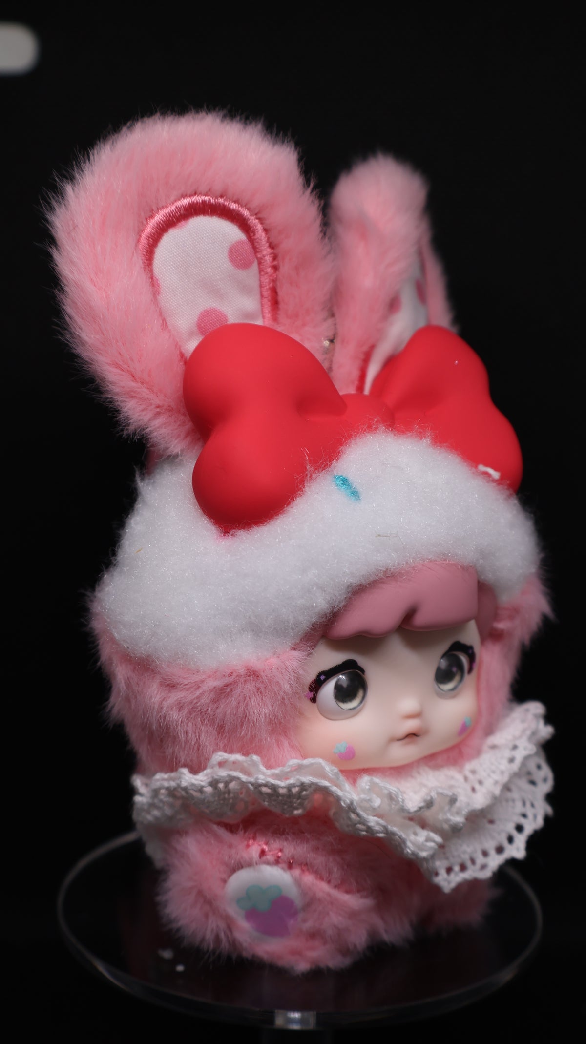 π YOMI Strawberry Cream Plush Collectible β Pink Bunny