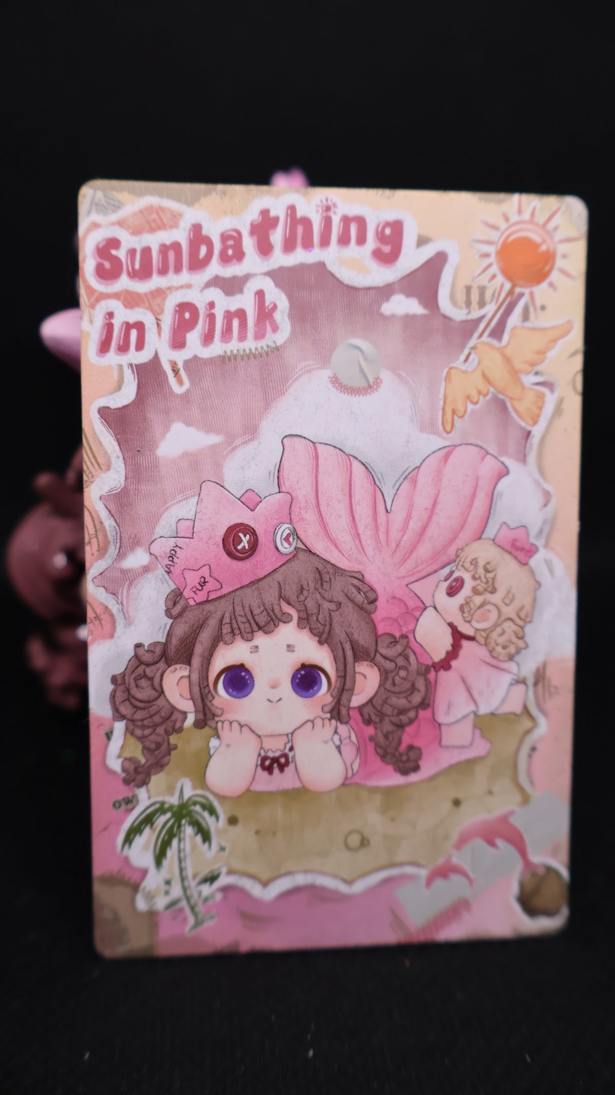 π FurFur β Sunbathing in Pink Collectible Figure βοΈπ