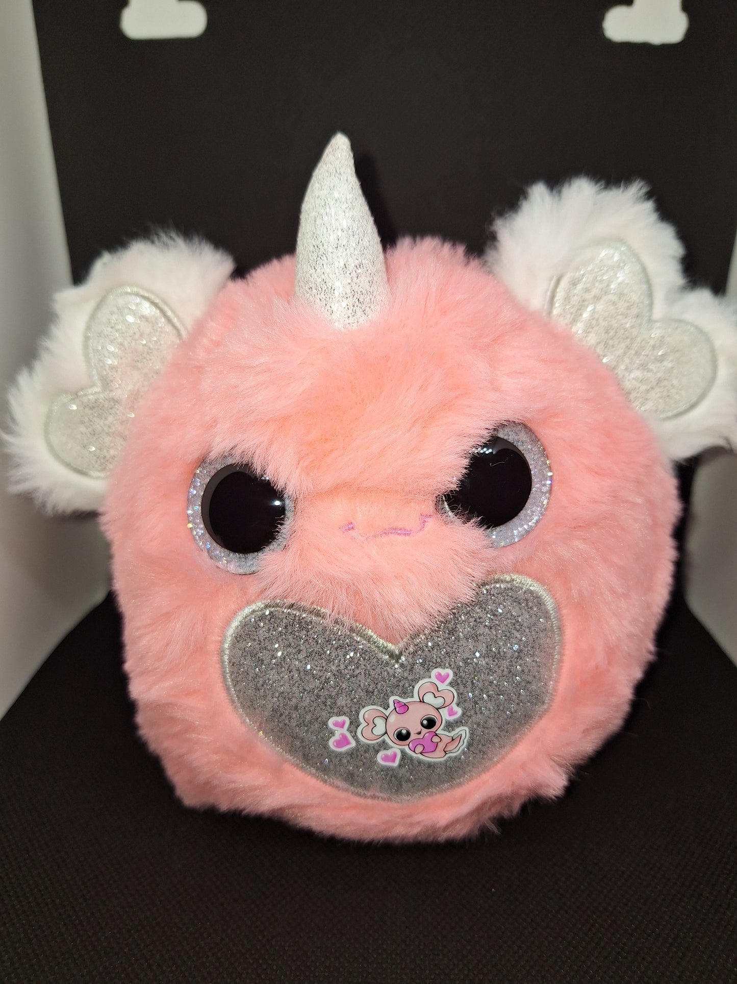 Pink Sparkle Unicorn Plush 🦄✨
