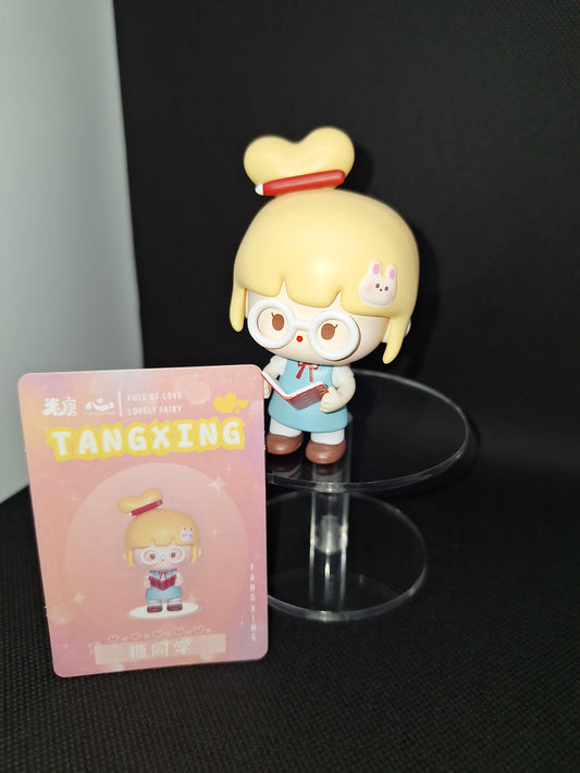 Tangxing Book Lover Collectible Figure 📚💛