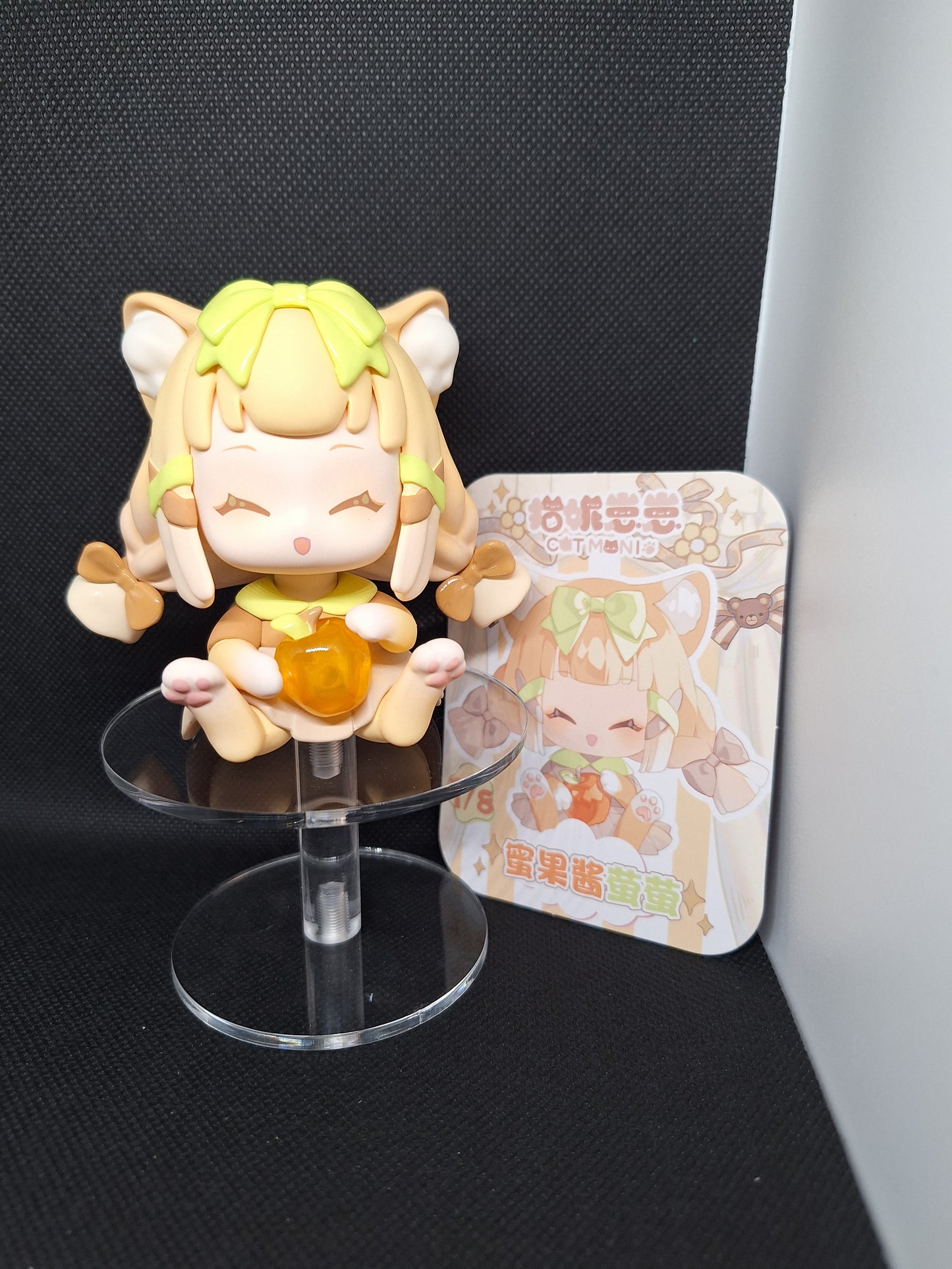 Cat Mini Honey Bear Collectible Figure 🍯🐱