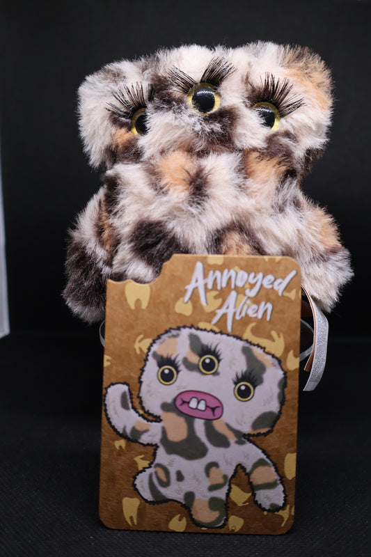 Fuggler Annoyed Alien Three-Eyed Plush – Unboxed