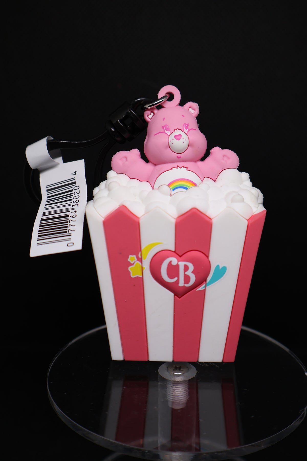 Care Bears Cheer Bear Popcorn Keychain – Unboxed - Treat Series 2