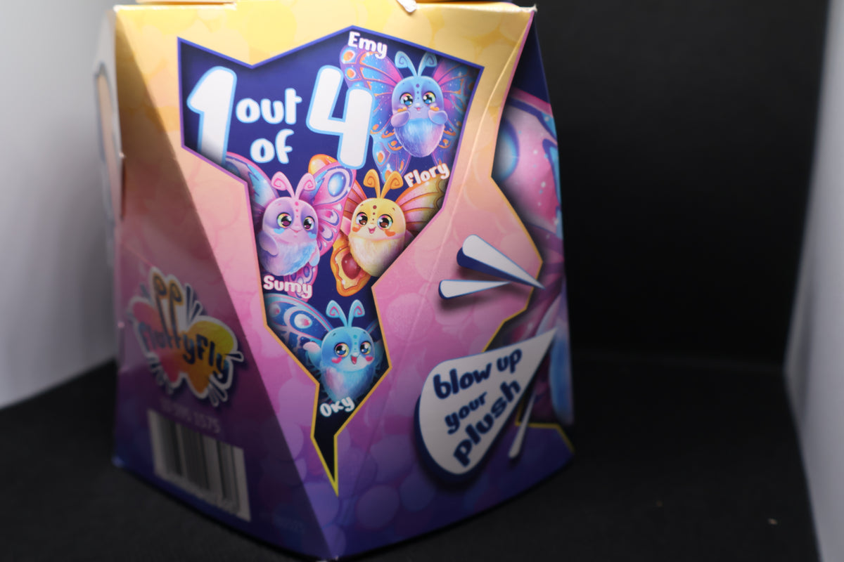FluffyFly Interactive Plush – Blow to Make It Fly