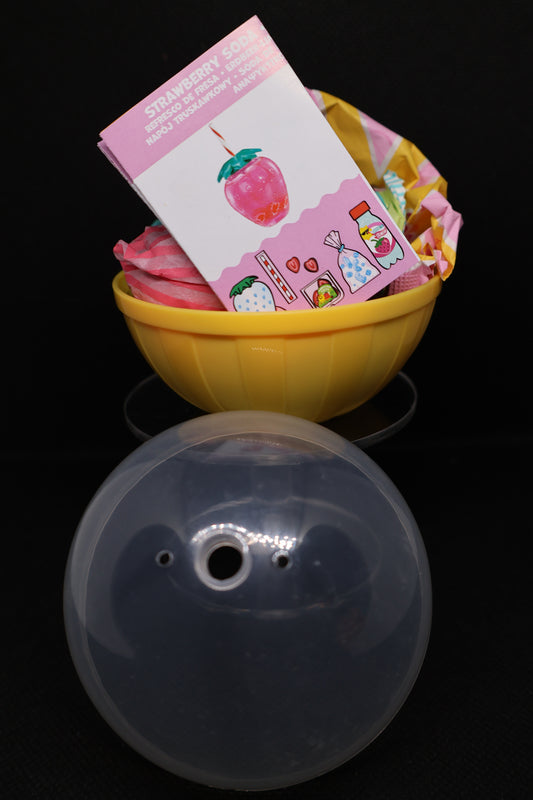Mini Brands Create Strawberry Soda Capsule Set - Cafe Series 5 – Unboxed - Not used