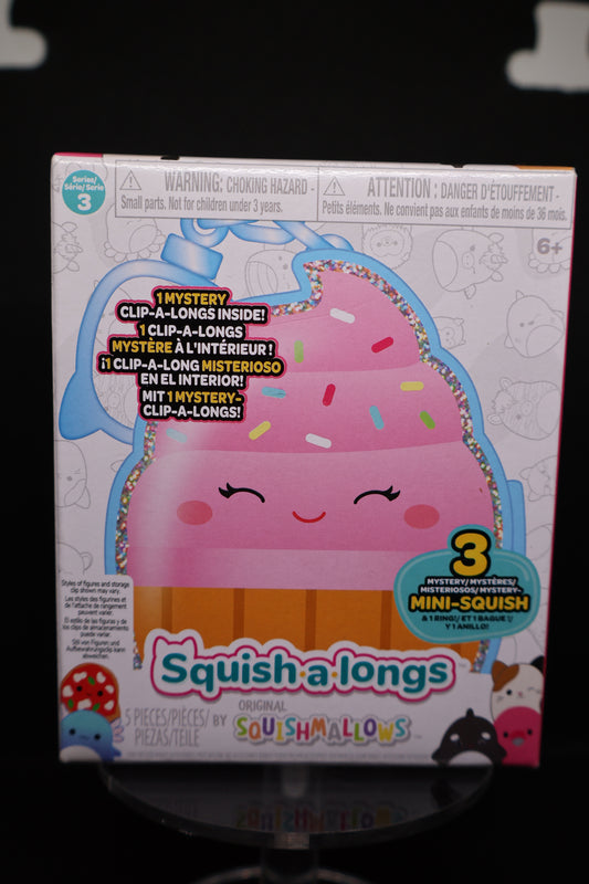 Squishmallows Squish-a-longs Mini-Squish Mystery Set – Series 3