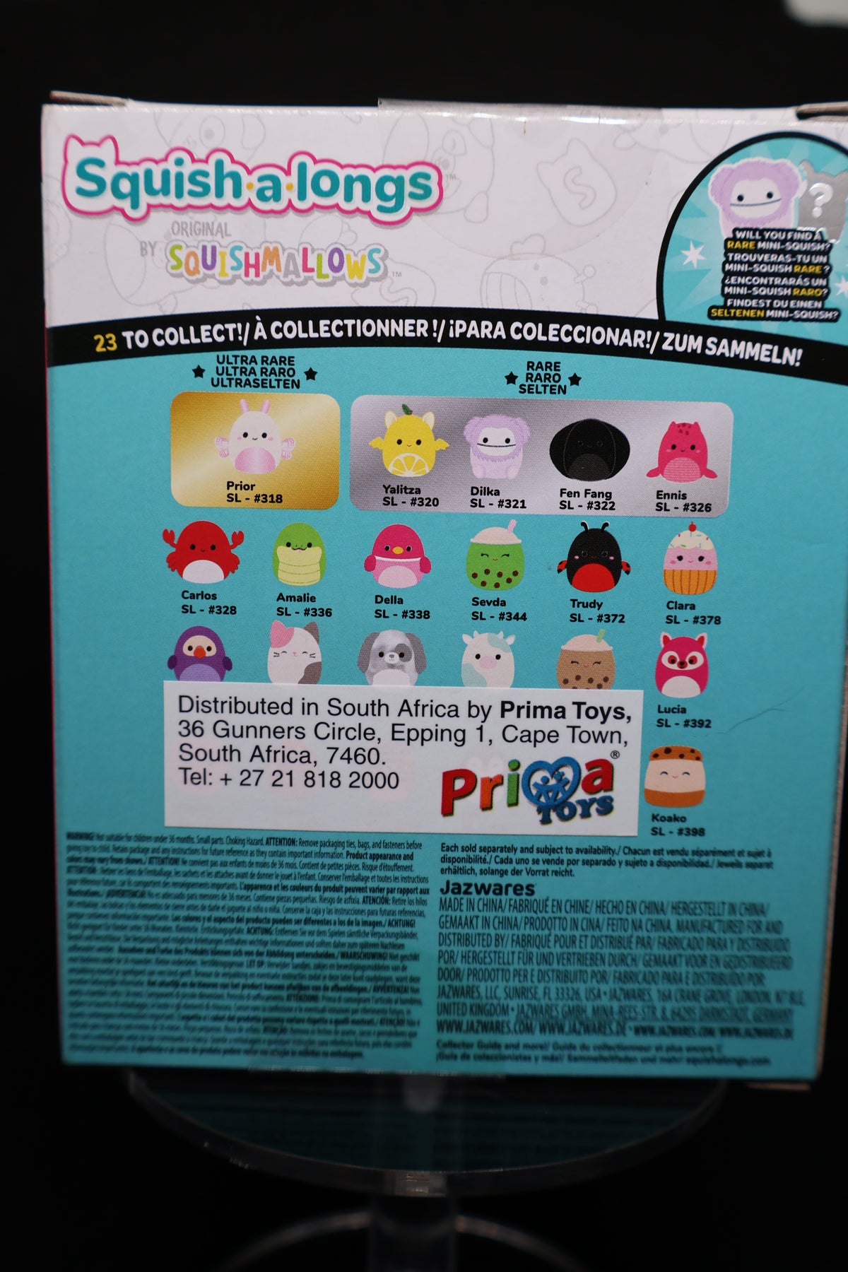 Squishmallows Squish-a-longs Mini-Squish Mystery Set – Series 3