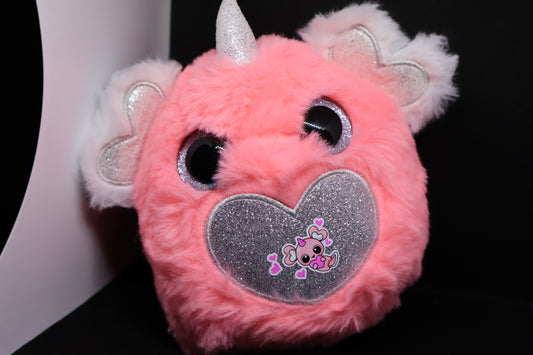 🩷 ZURU Rainbocorns Axolotlcorns Pink & White Plush – Unboxed