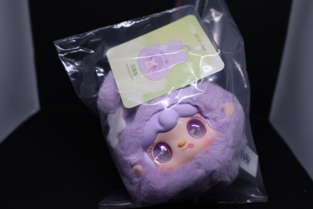 💜 Yalli × Yooki Kemeng Rabbit Plush – Purple
