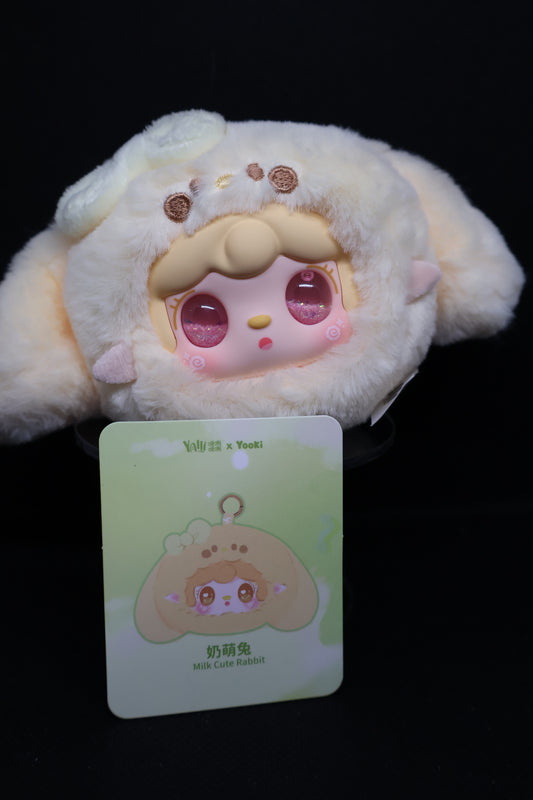 🤍 Yalli × Yooki Milk Cute Rabbit Plush