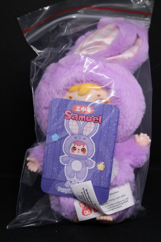 💜 Samuel Purple Rabbit Plush