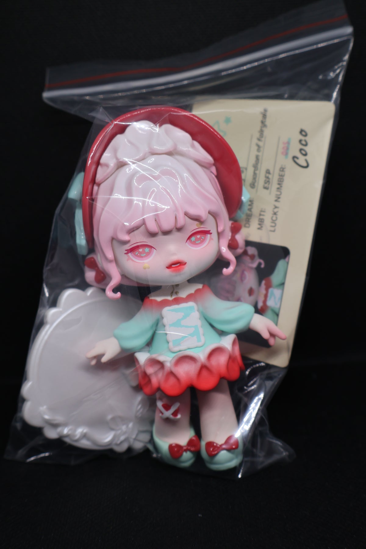 🩷 Coco – Guardian of Fairytale Collectible Figure 🎀✨