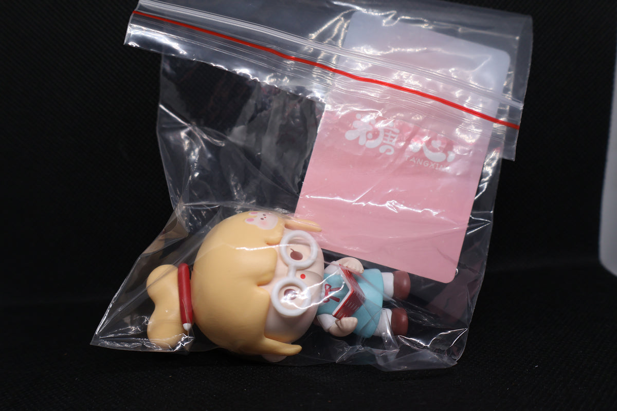 📚 Tangxing Lovely Fairy – Schoolgirl Collectible Figure 👓❤️✨