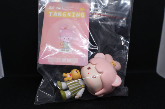🩷 Tangxing Lovely Fairy – Teddy Bear Collectible Figure 🧸🌸✨