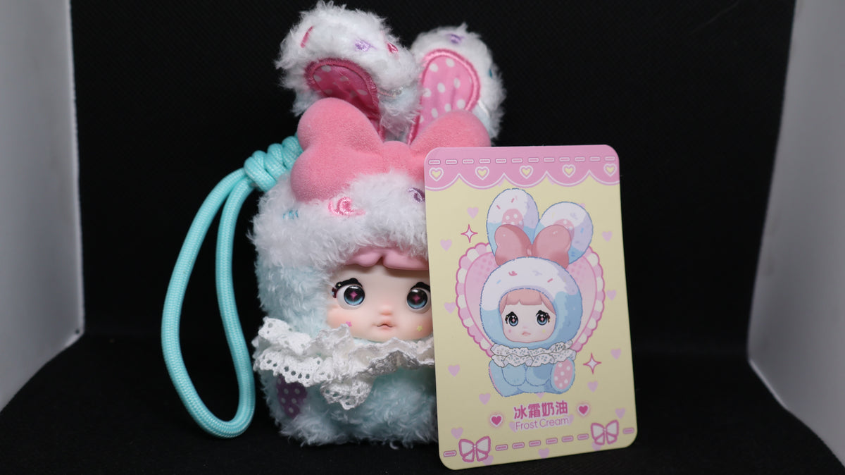 🐰🍦 YOMI Frost Cream Bunny Plush Doll – Unboxed 💕✨