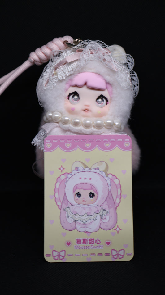 🎀🐰 YOMI Mousse Sweet Bunny Plush Doll – Unboxed 💕✨