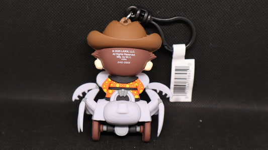 🕷️🎩 Coraline Mr. Bobinsky Mechanical Spider Keychain – Unboxed 🖤✨