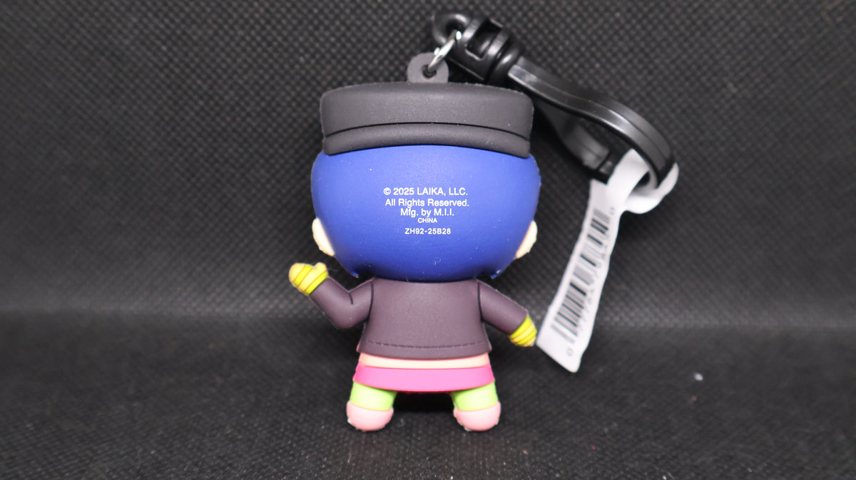 💙🖤 Coraline Colourful Outfit Keychain – Unboxed ✨
