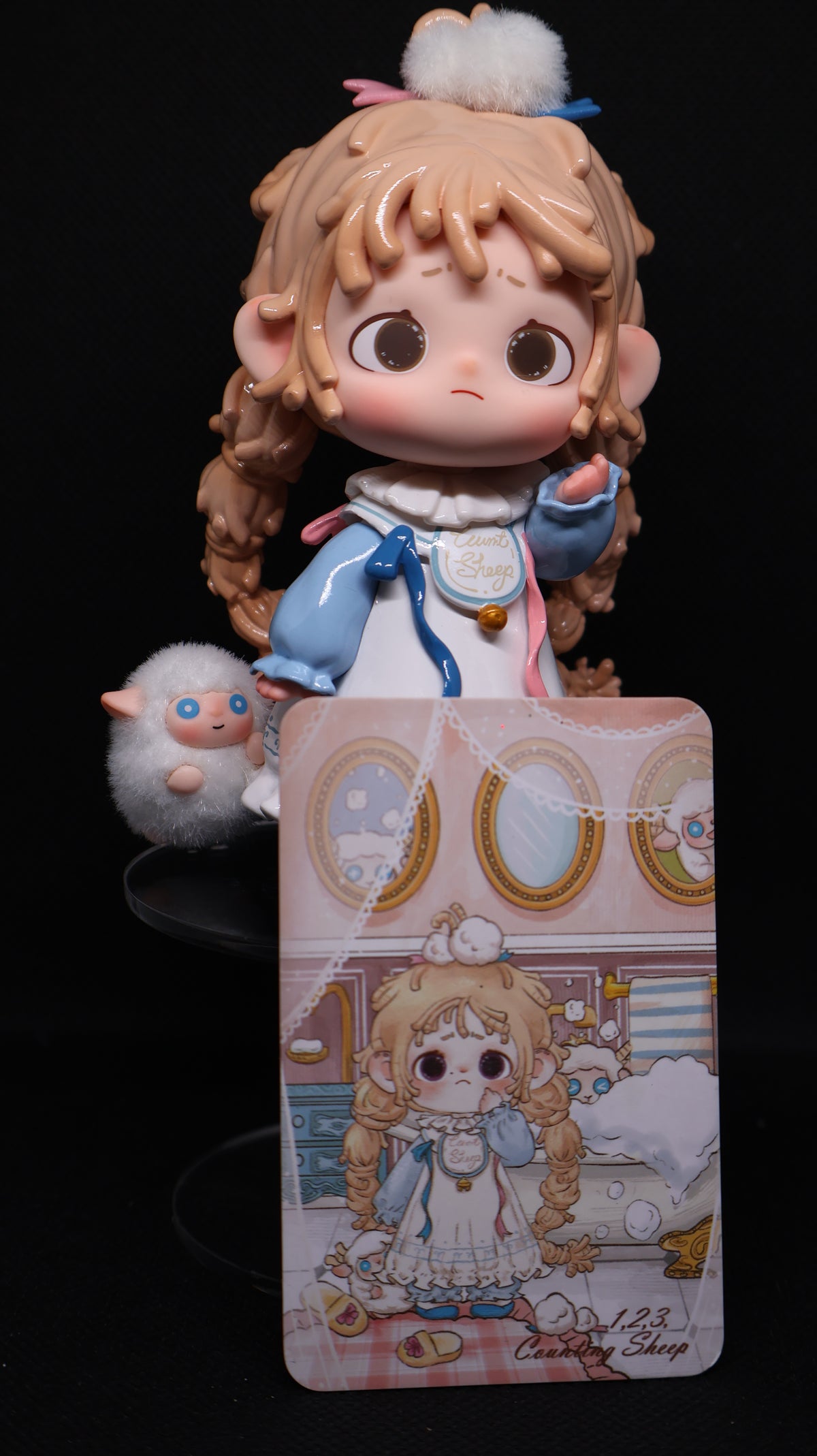 🐑 1, 2, 3, Counting Sheep Collectible Figure – Unboxed 💙✨