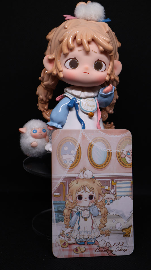 🐑 1, 2, 3, Counting Sheep Collectible Figure – Unboxed 💙✨