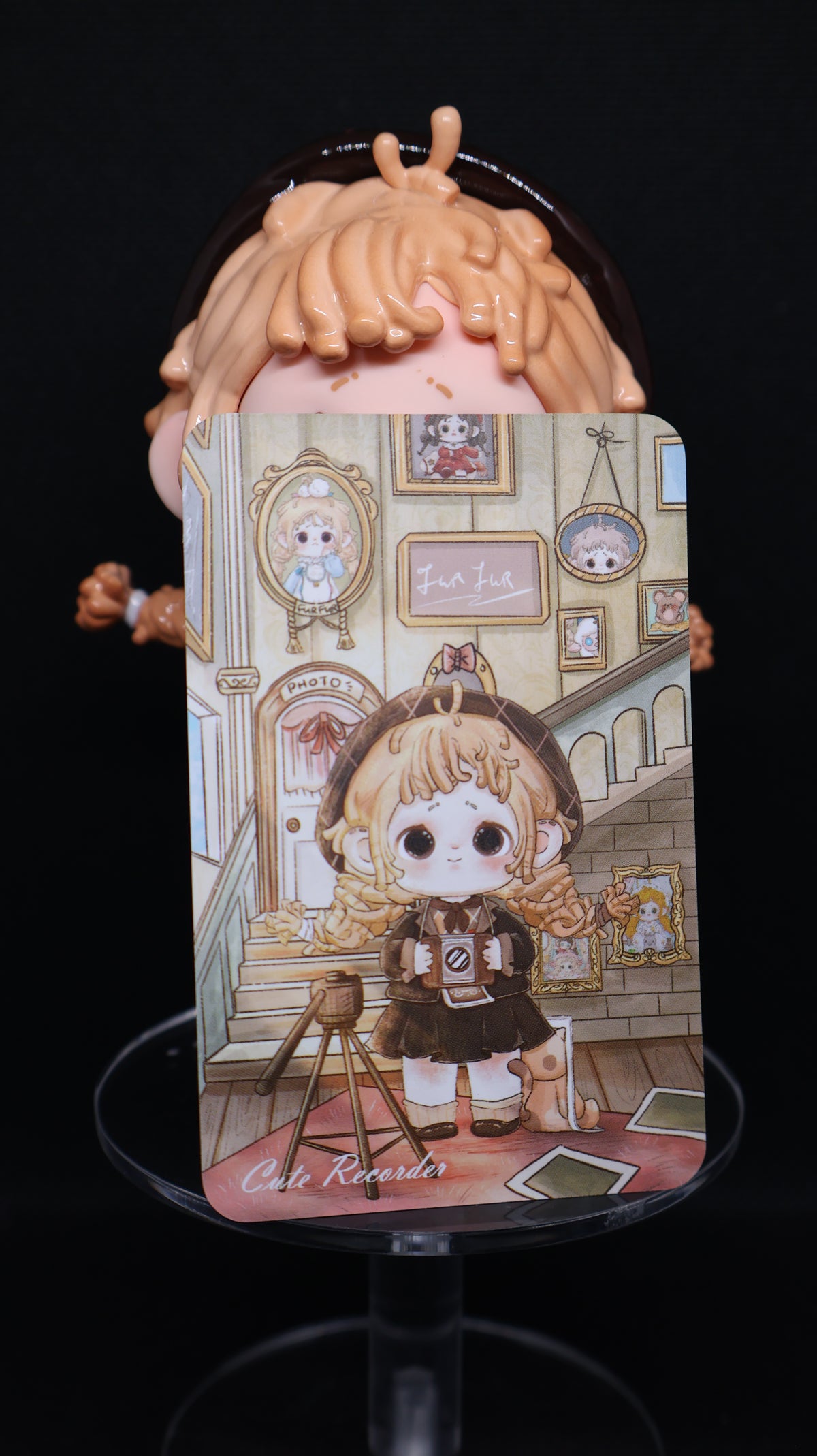 📸 Cute Recorder Collectible Figure – Unboxed 🤎✨