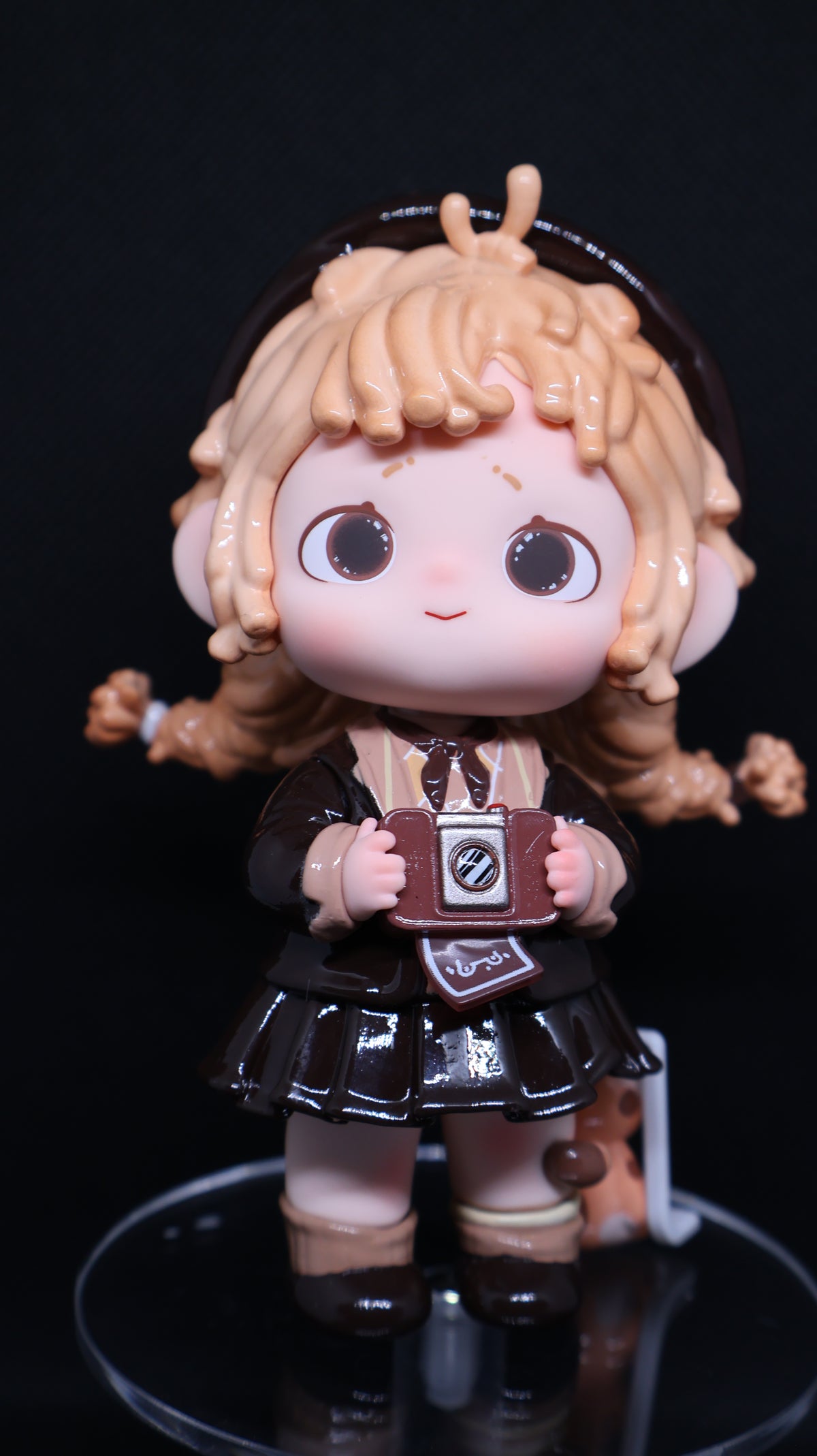📸 Cute Recorder Collectible Figure – Unboxed 🤎✨