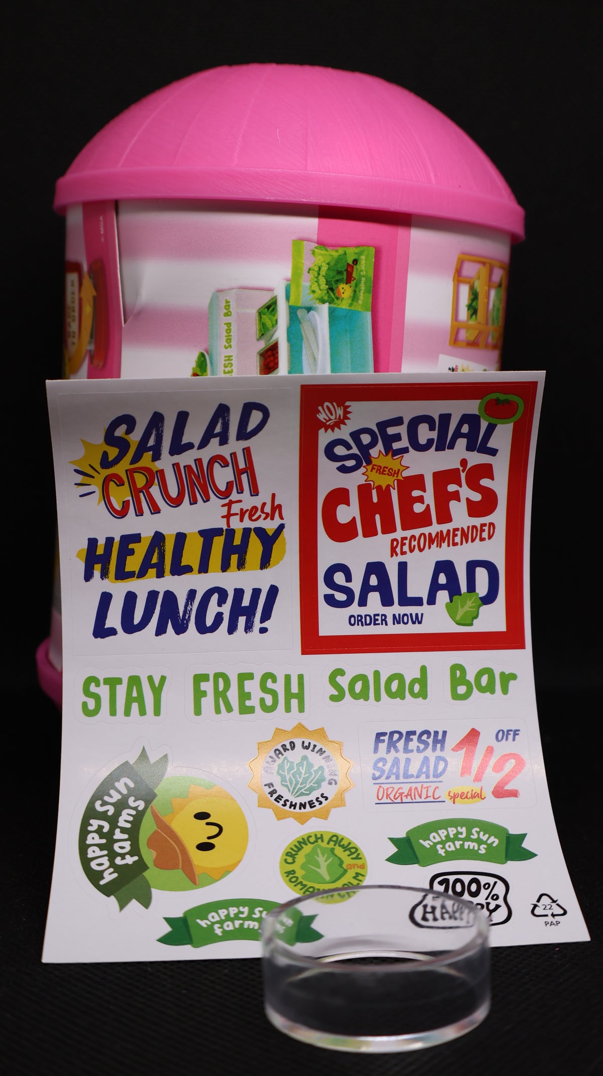 🥗 MGA’s Miniverse Make It Mini Spaces – Salad Bar Set