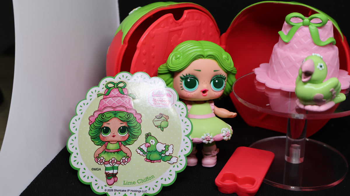 💚 L.O.L. Surprise! Loves Strawberry Shortcake – Lime Chiffon Doll