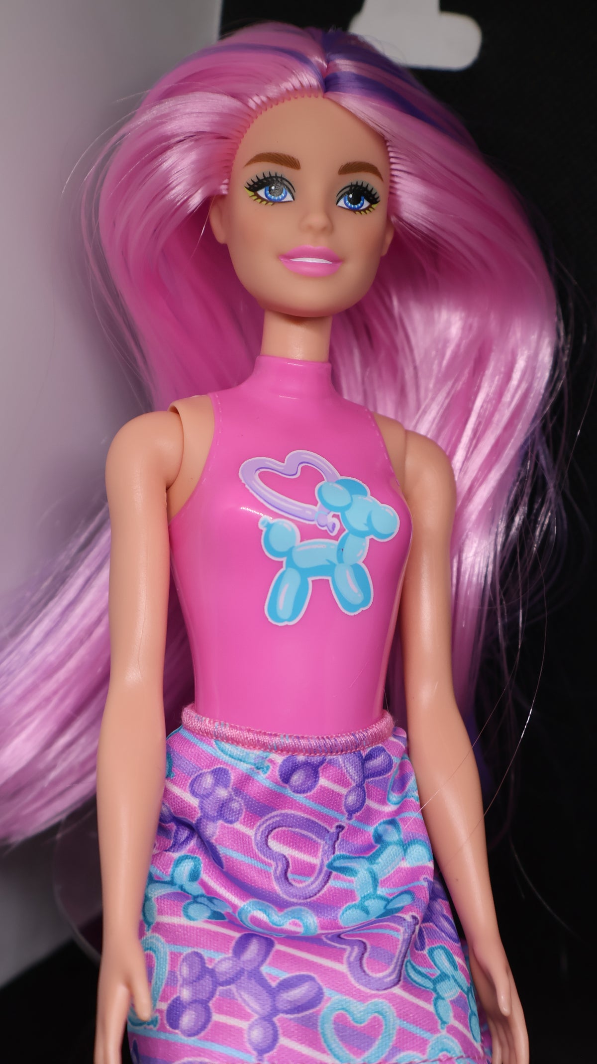 🎈 Barbie Color Reveal Balloon Animals Series Doll – Pink & Purple Hair
