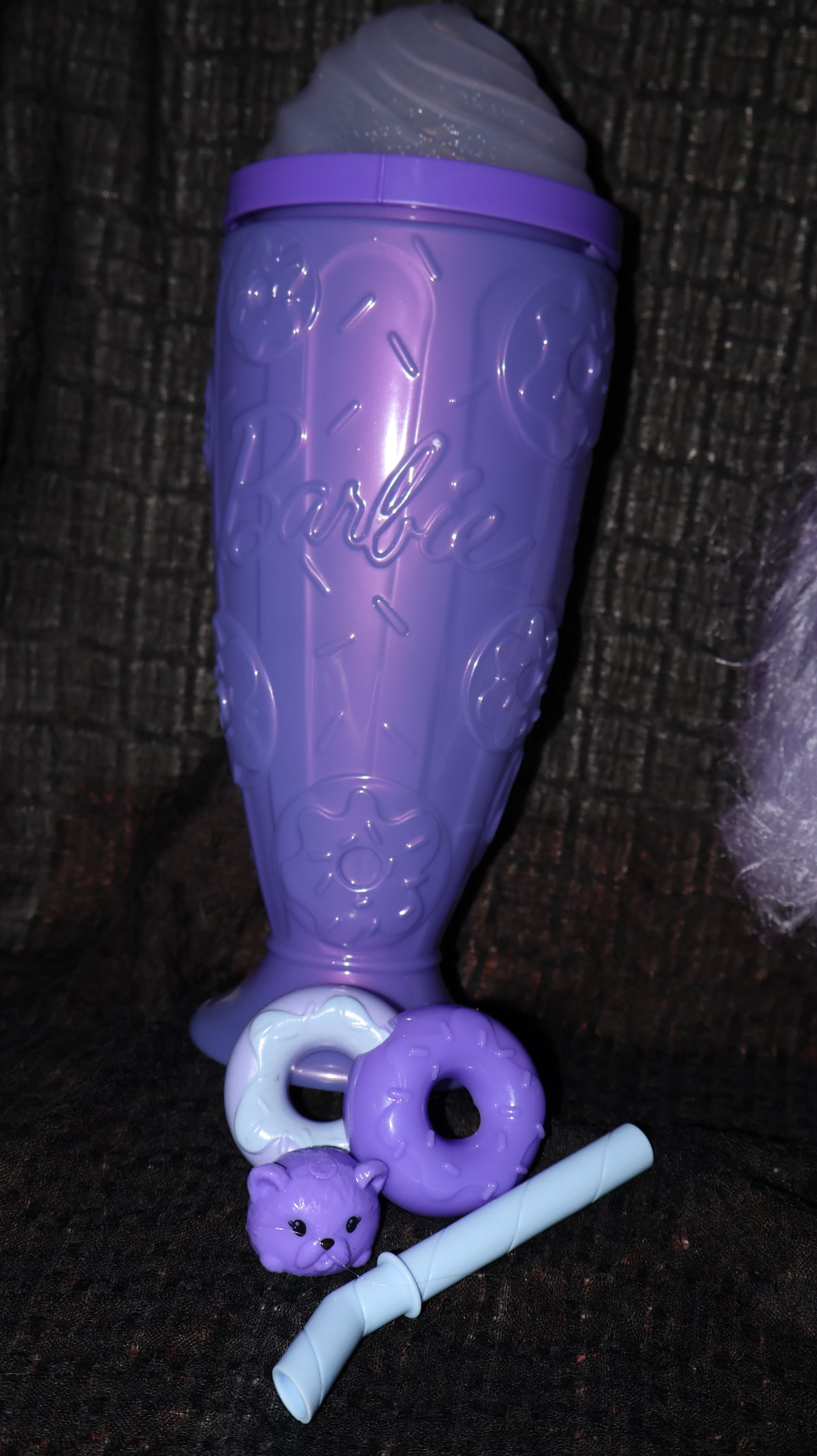 🍩💜 Barbie Pop Reveal – Purple Shake Series Doll & Accessories