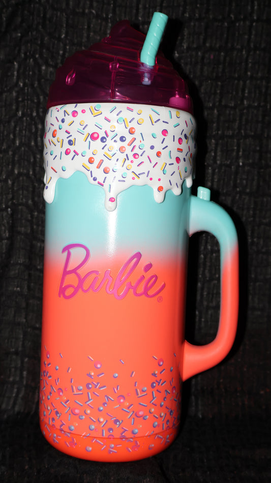 🌴💕 Barbie Rise & Surprise Doll – Tropical Party Playset with Cup & Accessories
