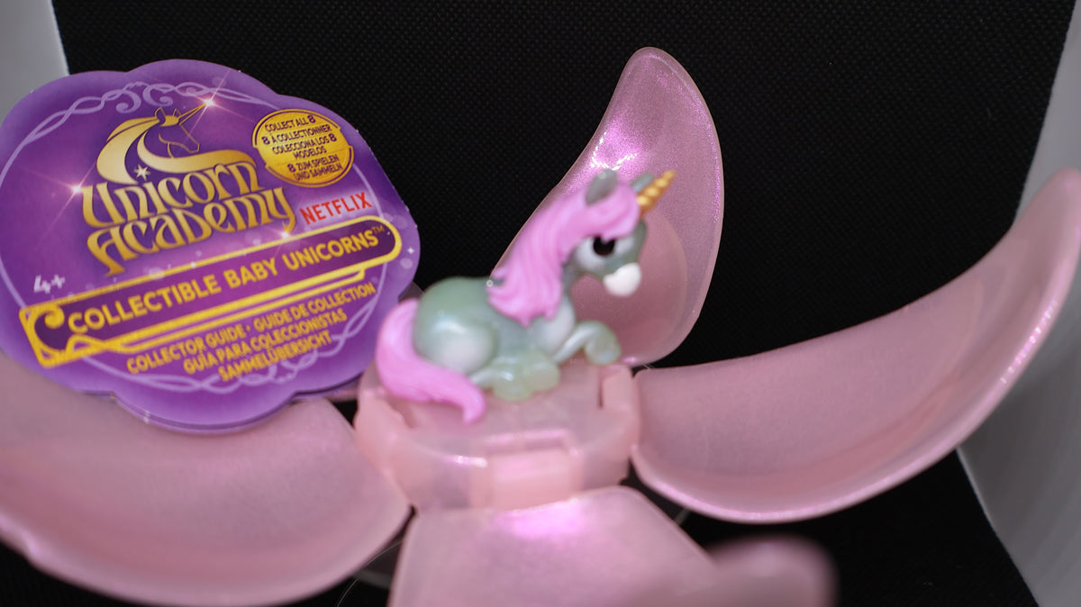 🍀🦄 Unicorn Academy Collectible Baby Unicorn – Clover