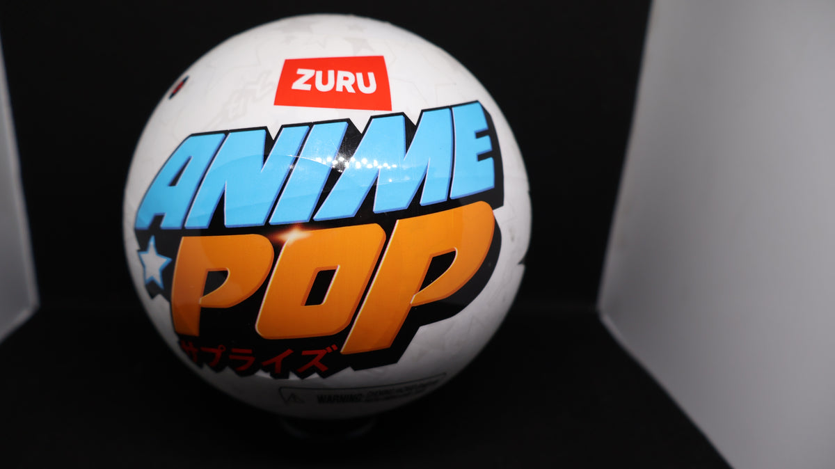 🎌 ZURU Anime Pop – Mystery Anime Plush Collectible Ball 🖤✨