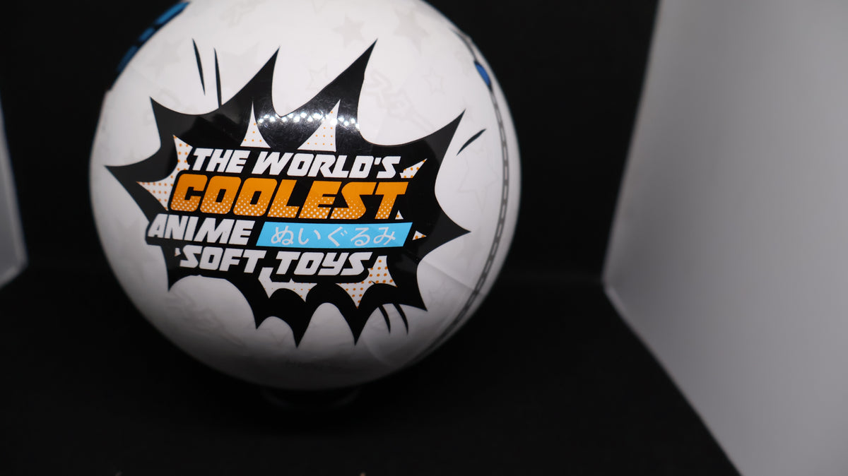 🎌 ZURU Anime Pop – Mystery Anime Plush Collectible Ball 🖤✨