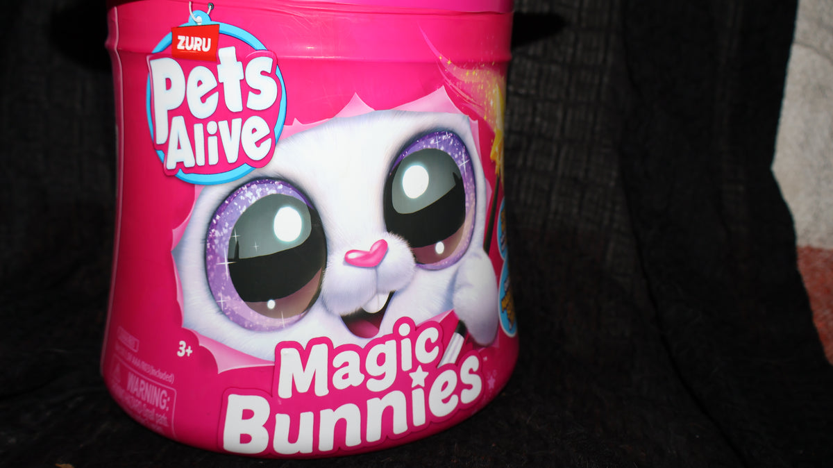 🐰 ZURU Pets Alive Magic Bunnies – Interactive Magical Bunny Surprise 🎩✨💕