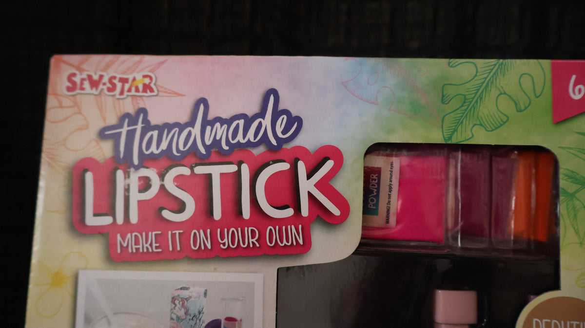 💄 Sew-Star Handmade Lipstick DIY Kit – Make Your Own 4 Lip Colours 🦄💕✨